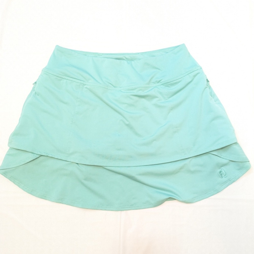 FootJoy FJ Aqua Blue Golf‎ Skort Skirt with Built-in Shorts Size M